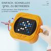 Five-in-a-Row Electronic Board Game, Smart Strategy Puzzle Toy, Portable Brain Training Board for Kids Teens Adults Family Travel Camping Party