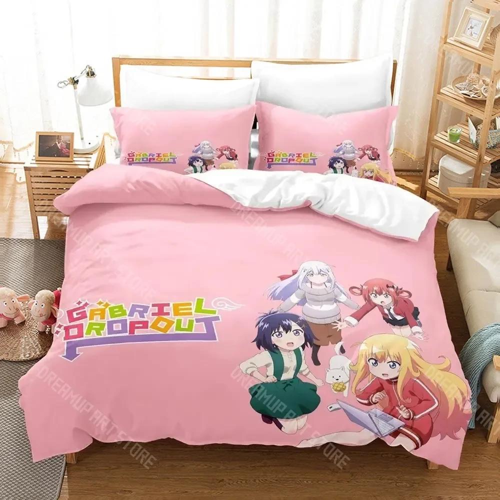 3D Print Gabriel Dropout Bedding Set Single Twin Full Queen King Size Bed Set Adult Kid Bedroom Duvetcover Sets Anime