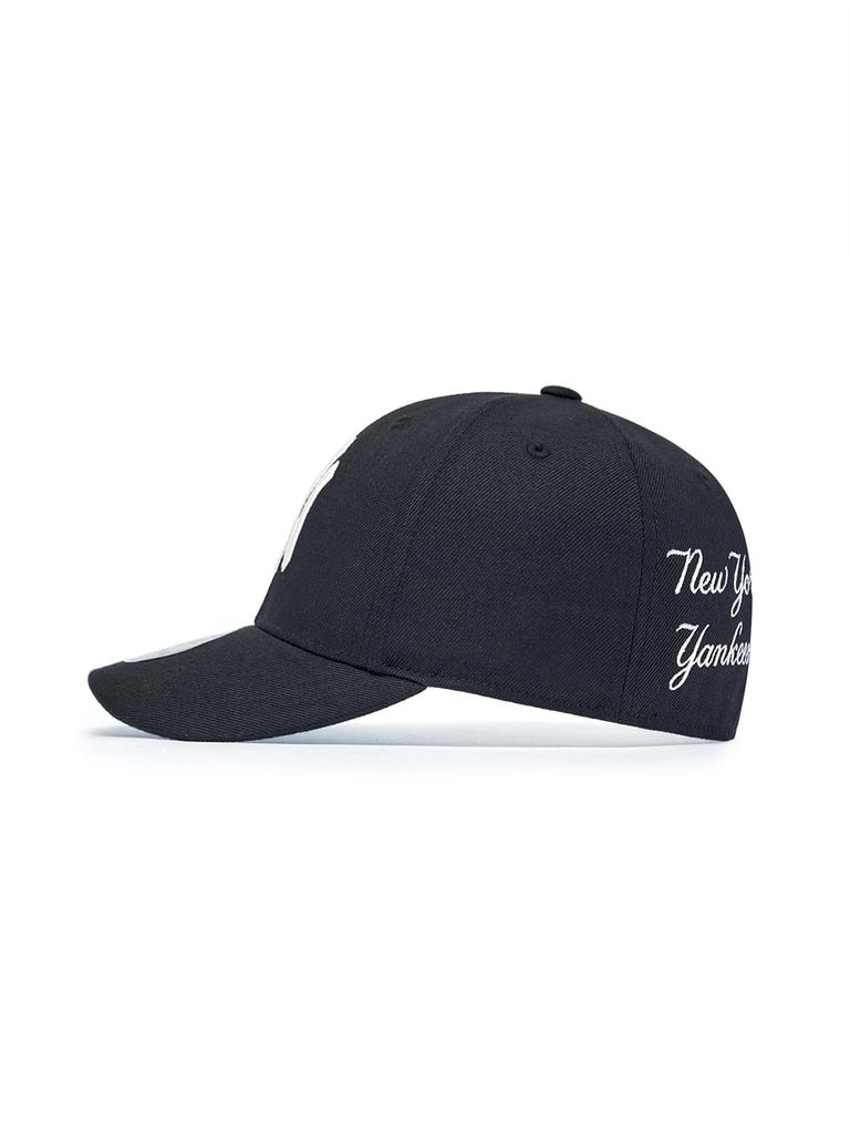 Emelbi Signature Patch Structure Ball Cap Ny (Black)