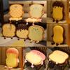 Themed Toast Playful Seat Pad Pillow With Removable Cover For Office Living Room