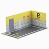 Car Model Parking Lot Scene 1/24 Simulation Scene Easy Assemble Parking Lot Display Car Garage Toy Car Model car Model Lovers