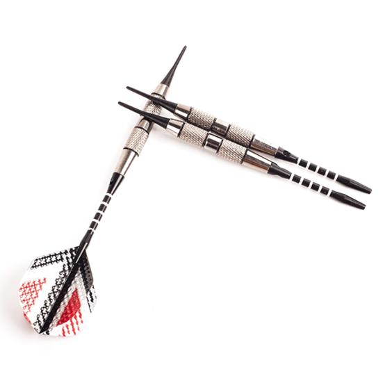 3 шт./компл. профессиональные алюминиевые сплавы, пластиковые наконечники для дартс с коробкой