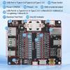 USB Cable Tester Short Circuit Switch Type-C Data Cable Test Board for iOS and Android Test Board Tools With LED Indicators