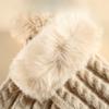 Winter Women Knit Gloves Minimalist Fashion Office Warm Gloves Windproof Riding Outdoor Gloves