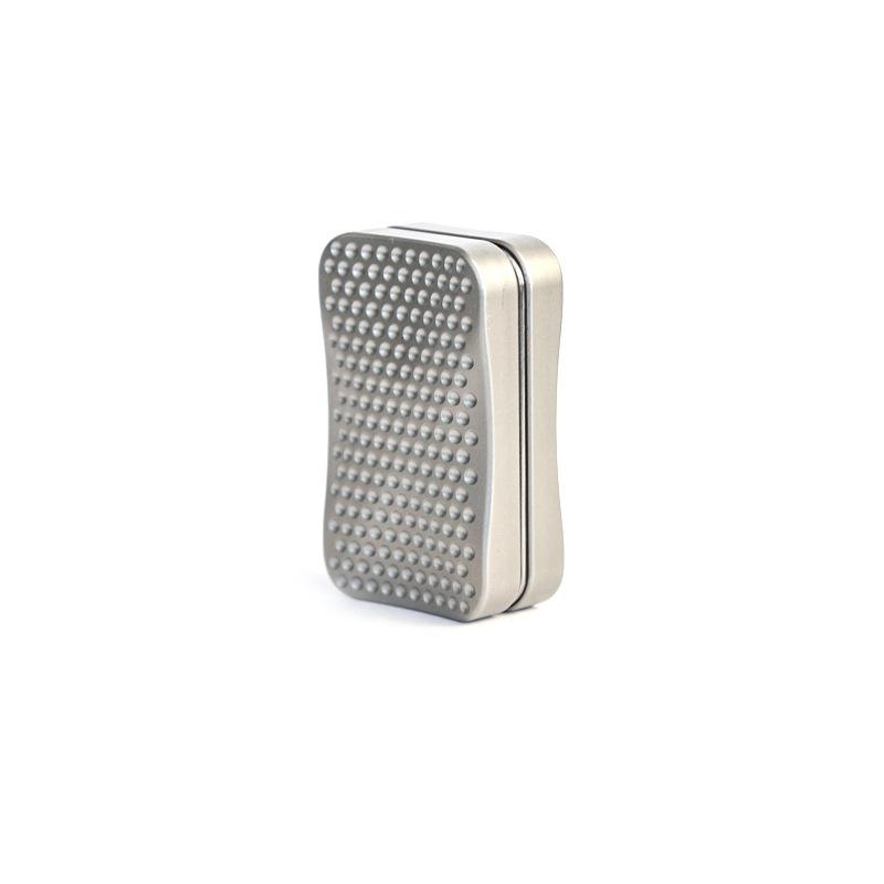 

Stainless Steel Magnetic Push Card EDC Pushing Plate Metal Mechanical Slider Relieve Stress Relief Toy Antistresse Fidget Lure
