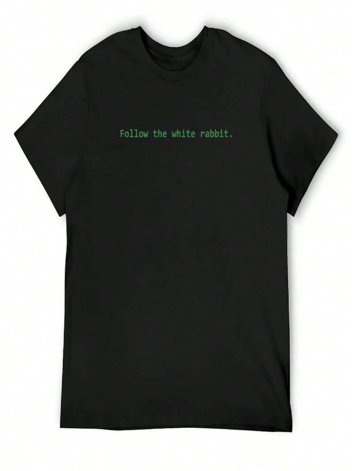 Matrix - Follow The White Rabbit T-Shirt Boys Whites Clothes Short Sleeve Tee Men Clothings S разноцветный