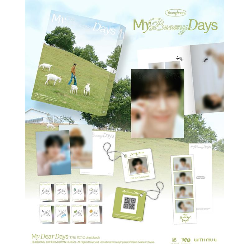 [Pre-order] THE BOYZ - My Dear Days THE BOYZ photobook [YOUNGHOON - My Breezy Days] (+Online Benefit)