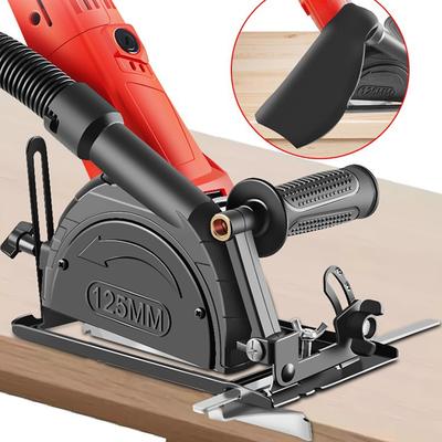 Hand Angle Grinder Converter To Cutter 40mm Depth Adjustable Grinder Bracket To Cutting Woodworking Table Tool with Guide Ruler