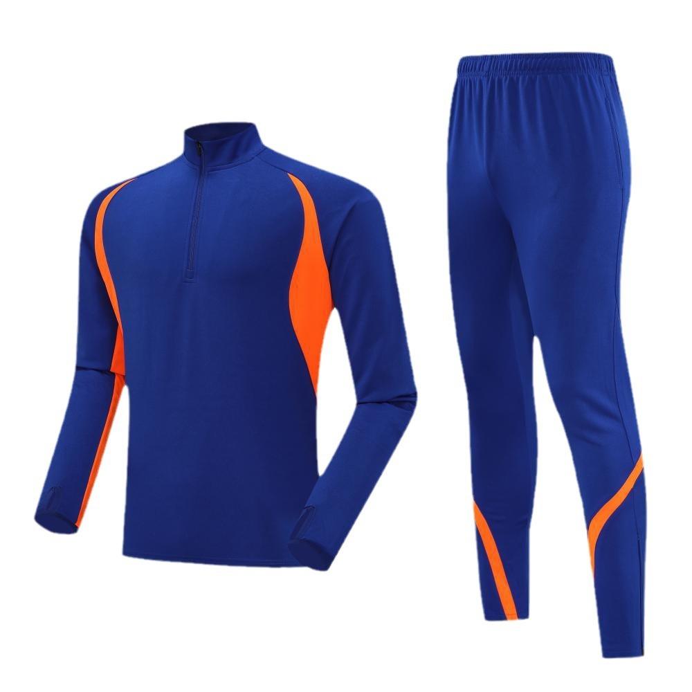 Football Suit Boys And Girls Autumn And Winter Suit Training Clothing Team Uniform Football Jersey Quick Drying Casual