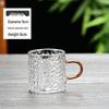 Thickened Hammer Pattern Glass Tea Server - High Temp Resistant Gong Fu Brewing Cup