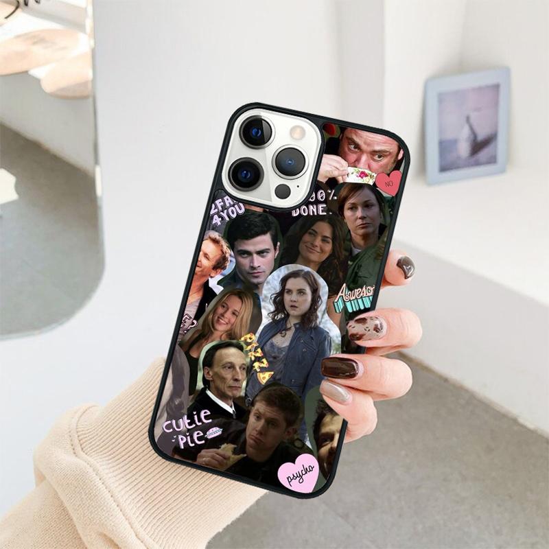 Supernatural Collage Phone Case For iPhone 17 Air 16 15 14 11 12 13 Pro MAX Plus coque Cover Shell