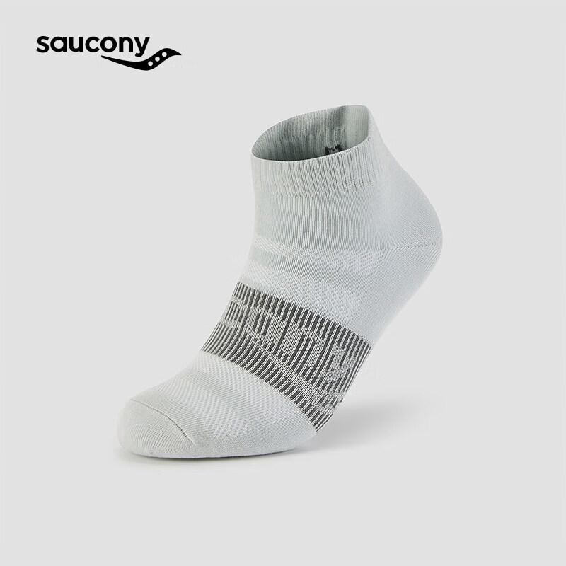 Saucony 3A Antibacterial Moisture-Wicking Athletic Socks M
