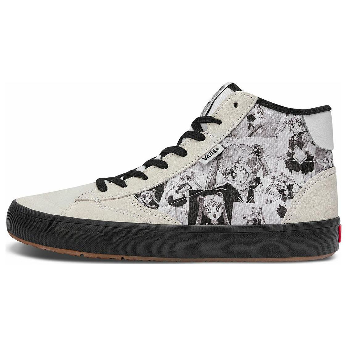 

Кроссовки унисекс Vans Sailor Moon x The Lizzie Pretty Guardian Белый Черный VN0A4BX1YB2 37