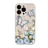 Clear Phone Case For IPhone 17 15 14 13 Pro Max 11 12  Max 7 8 Plus  Stylish Shockproof Soft Cover Floral Butterfly