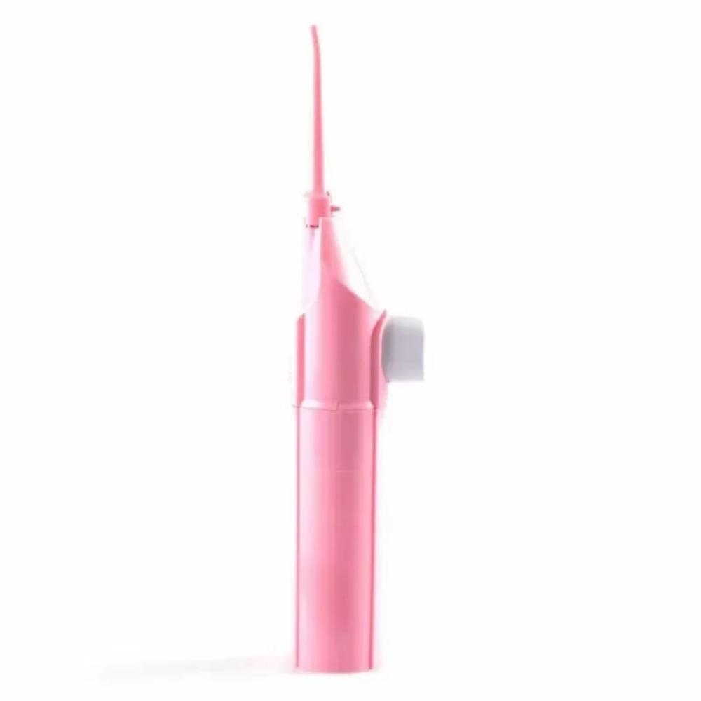 HOMZY Household High Pressure Oral Irrigator Portable Teeth Clean Water Dental Floss Manual High Pressure Water Toothpick