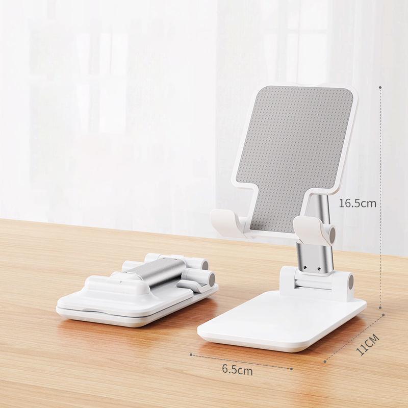 Adjustable Size Mobile Phone Holder Desktop Foldable Tablet Support Stand Desk Bracket Organizer Lightweight to Carry Smartphone Mount Office Supplies