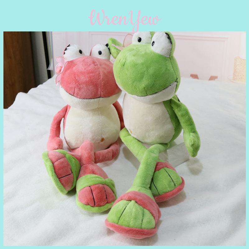 Cute Plush Frog Toy With Long Legs Perfect Gift For Girls And Couples