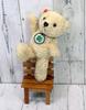 Shinada Happiness Bear Posing Plush Toy, Beige