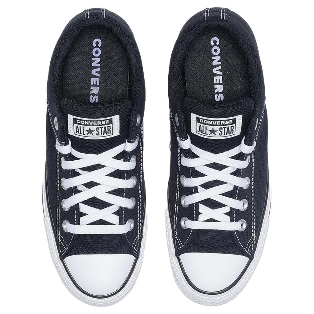 Converse Chuck Taylor All Star Wear resistant And Lightweight Low top Canvas Shoes Unisex Black White A01718C