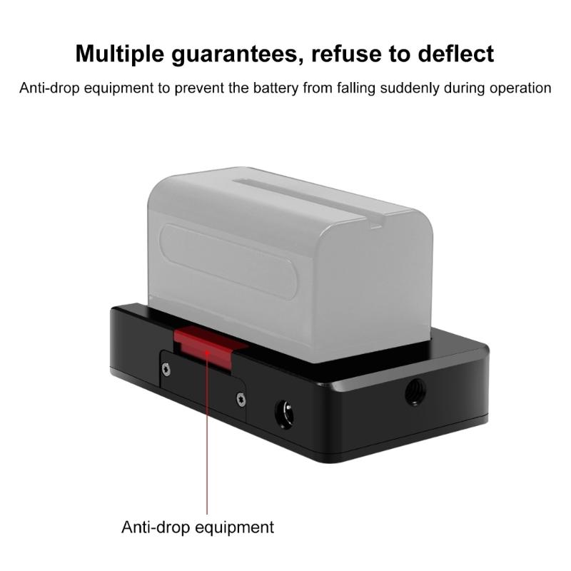 NPF970 for / / Panasonic Battery Adapter / Holder Converter for Battery Pack