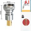 Washing Machine Faucet Water Stop Valve Anti-Dislodgement 1/2" Adapter Interface Water Nozzle Water Tube-Connector