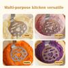 New Manual Potato Masher Stainless Steel Fruit Vegetable Pressure Mud Machine Children Food Crusher Mashing Tool Kitchen Gadgets