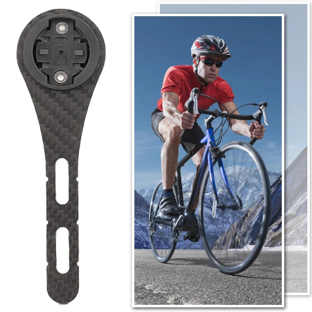 Carbon Fiber Bike Handlbar Computer Mount Cycling Speedometer Support Holder Handlebar Extender for Garmin