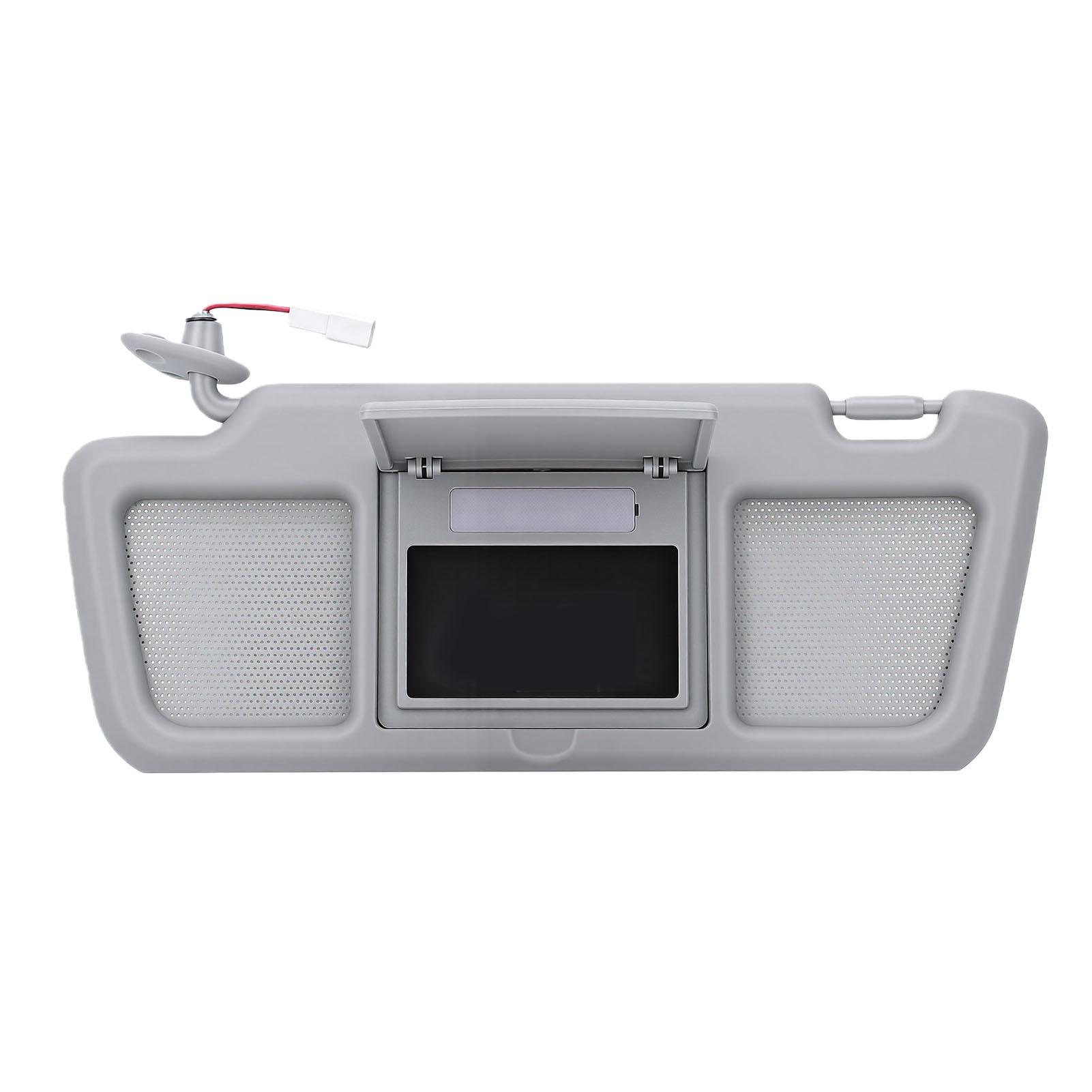 

Driver Left Side Sun Visor FE88 69 320B 77 Heat Proof Car Interior Sunshade with Vanity Mirror Replacement for Mazda RX