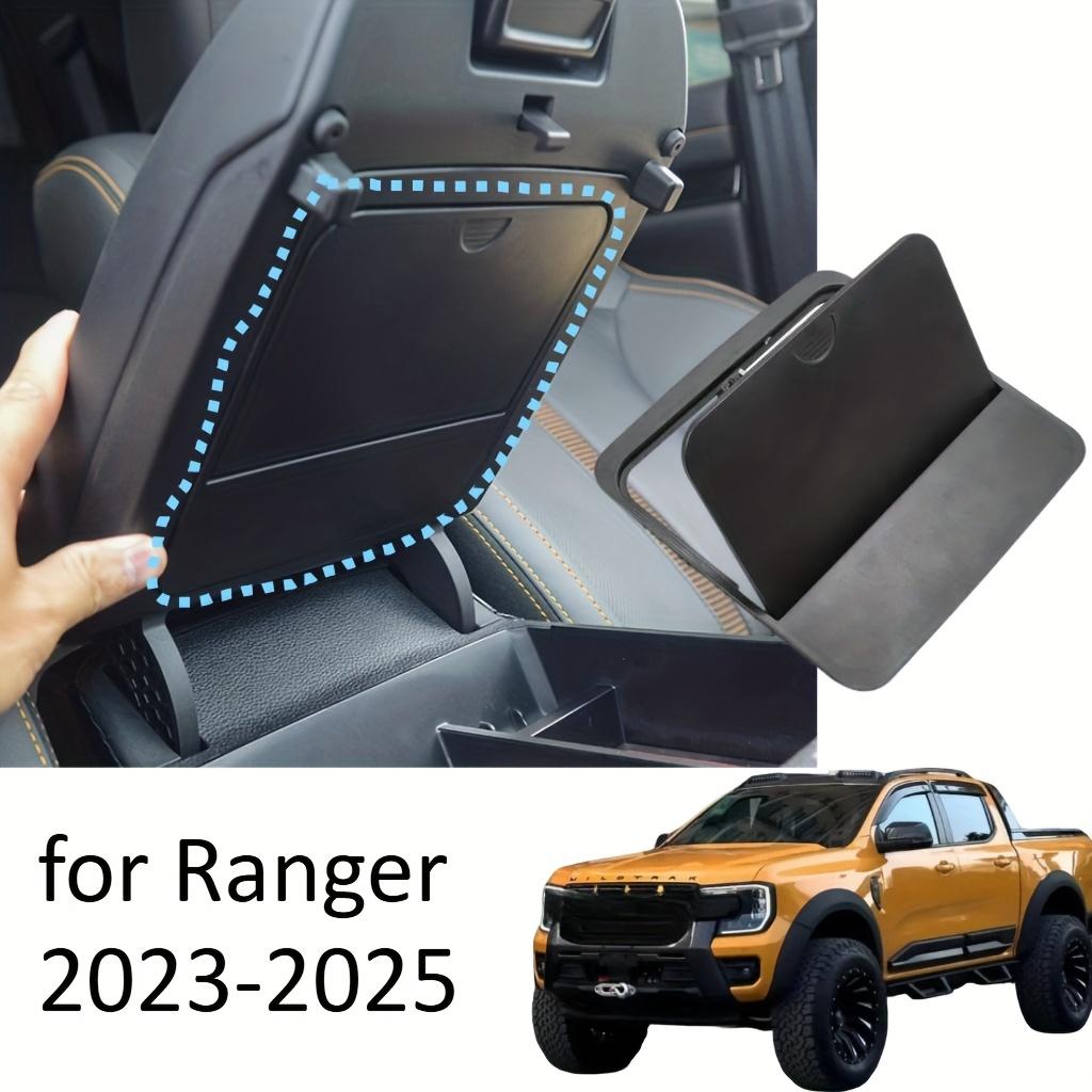 1 шт. Прочная запираемая центральная консоль для хранения для Ford Ranger 2026 2026 Черная с запирающимися ящиками и открытой полкой Автозапчасти
