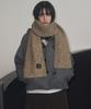 Ledeoli Soft Wool Muffler [Beige]