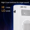 Loud Telephone Ringer 70db Amplifier Ringing Help Strobe Light Bell with Flash Light Suitable for Landline Phone 6P2C