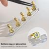 5/10 Pcs Magnetic Nail Stand For Press On Nails Display Fake Nail Nail Tips Practice Holder Beginner Diy