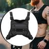 Outdoor Chest Bag Rig Vest Pack Travel with Zipper Puller and Clips Utility Neoprene for