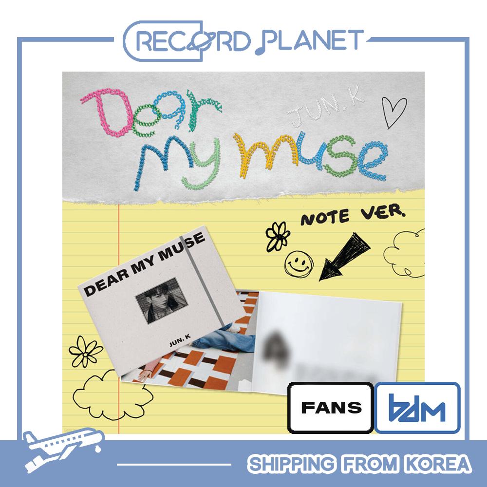 JUN.K [Dear My Muse] (Note Ver.) 4th MINI ALBUM [POB]