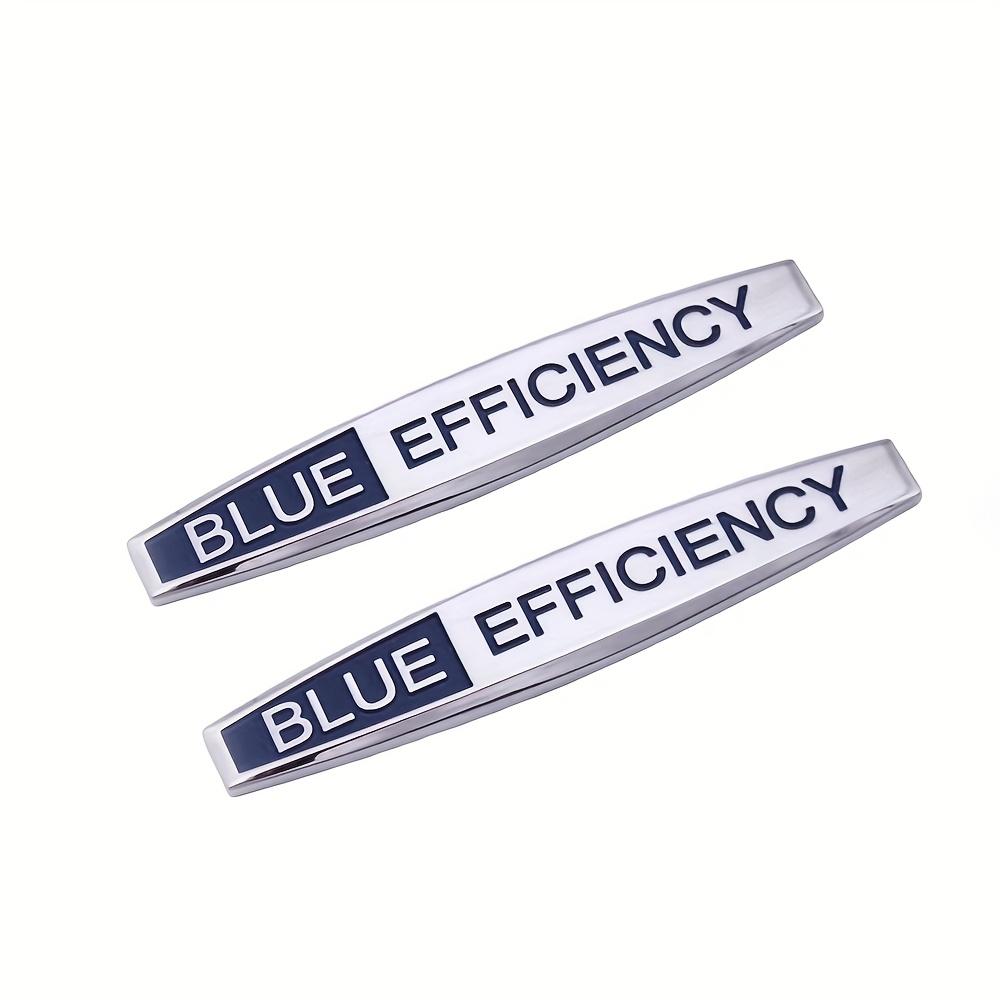 

2 шт. 3D Металлический СИНИЙ Логотип Efficiency/Avantgarde/Elegance/Lorinser Эмблема Наклейка на Крыло Автомобиля для Ben -z Blue