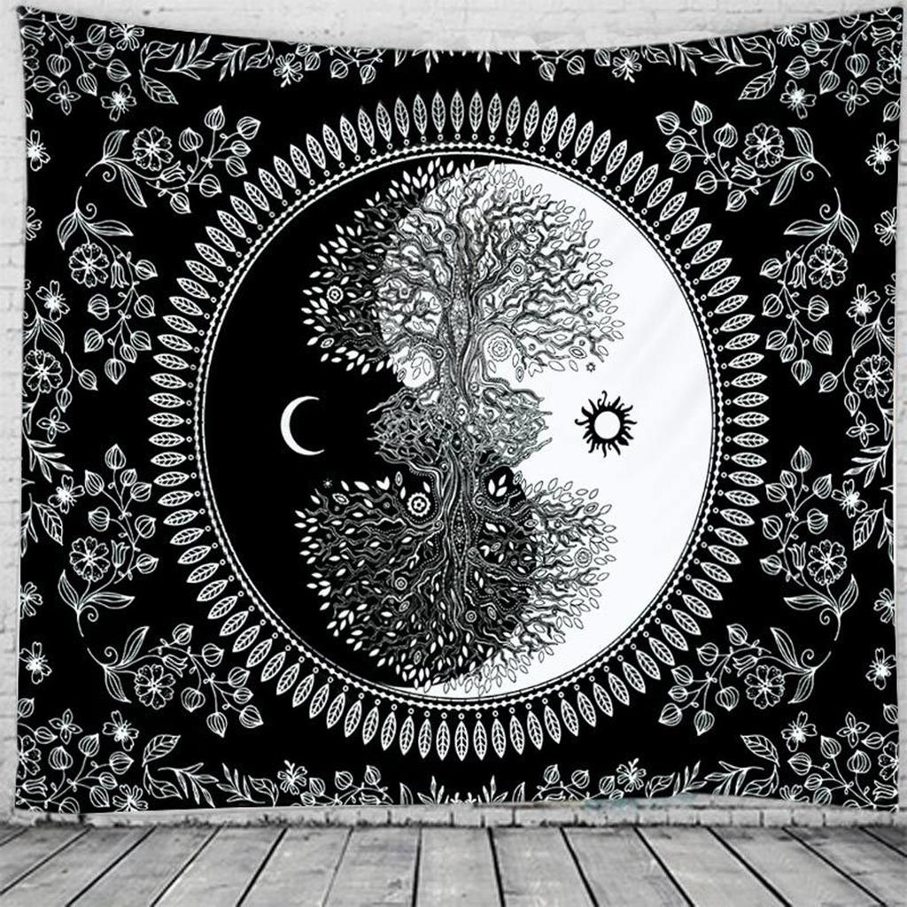 Bohemian  Room Decoration Tapestry Wall Hanging Tapestry, Living Room Background Dormitory Decoration