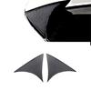 Carbon Fiber Rear Window Spoiler Wing Trim For Mazda 3 Axela Hatchback 2014-2018