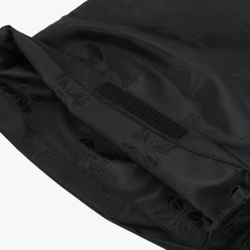 Nålar Papillon Jacquard Satin Bokväska CrossBody Qv059 B Svart