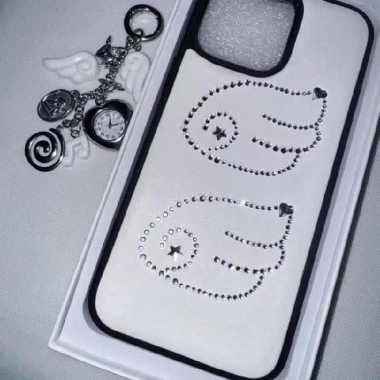 Enchanting Angel Wing Clock Keyring Vintage Alloy Bag Charm Creative Jewelry Accessory For Everyday Use