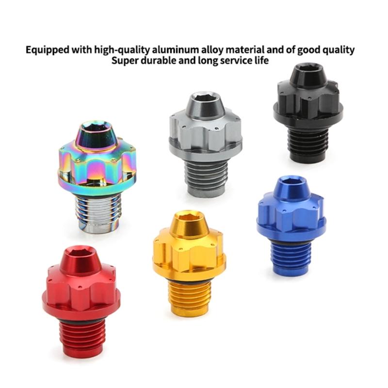 Gear Oil Tank Caps Screw Aluminum Gear Screw Motorcycle Modification Accessory