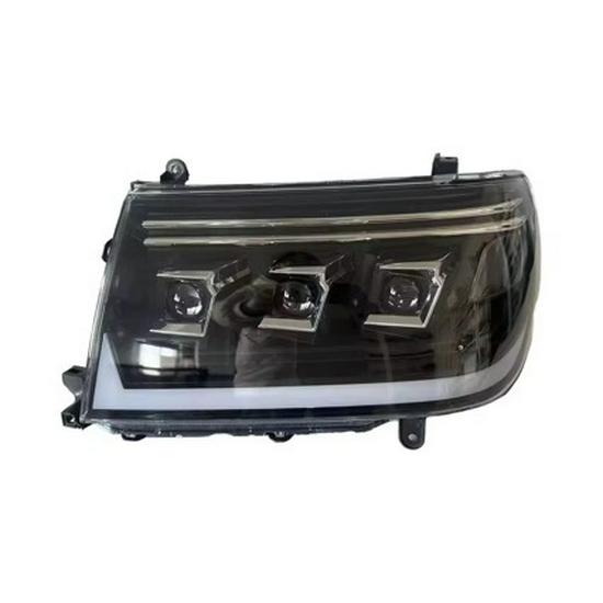 Совместимо с Toyota Land Cruiser LC100 1998-2007 Блок-фара со светодиодными дневными ходовыми огнями и указателями поворота.