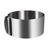 Adjustable Cake Mousse Mold Stainless Steel 15.24 To 30.48 Cm Cake Mold Ring Baking Decoration