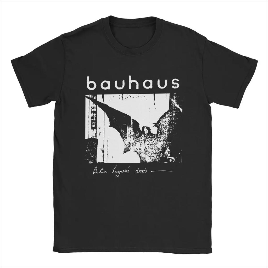 Classic Bela Lugosi's Dead Horror Post Punk 80s Bauhaus T-Shirts for Men Cotton Band Tee Short Sleeve T Shirt Women's Summer Top