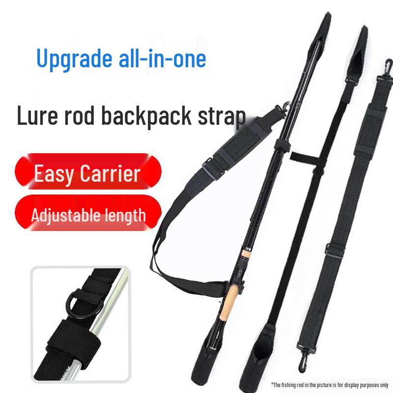 Nowy styl pogrubiony pokrowiec ochronny na wędkę z pętlą na ramię