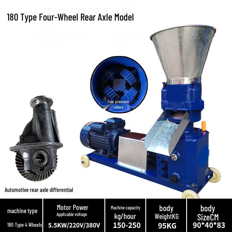 JZDASI Malý peletizátor krmiva zástrčka CN (adaptér součástí dodávky)