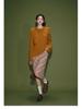 Retro Colorful High-Waist Plaid Midi Skirt for Women - Spring/Fall/Winter 2026 Fashion, Slimming & Hip Covering Design