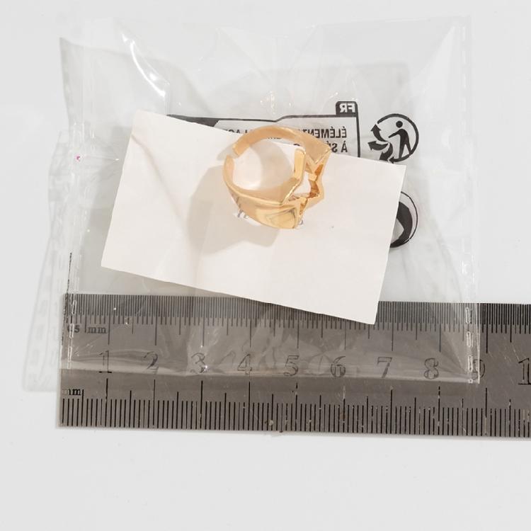 Eye Catching Vintage Irregular Aesthetic Finger Rings Jewelry with Starry Appeal