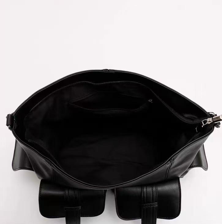 Autumn/Winter Women's Large Capacity Retro Crossbody and Shoulder Tote Bag