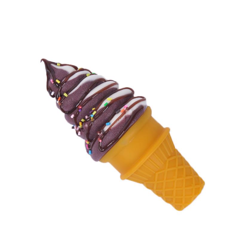 Simulated Crispy Cone Ice Cream Model - Creative Jam Cone Decoration