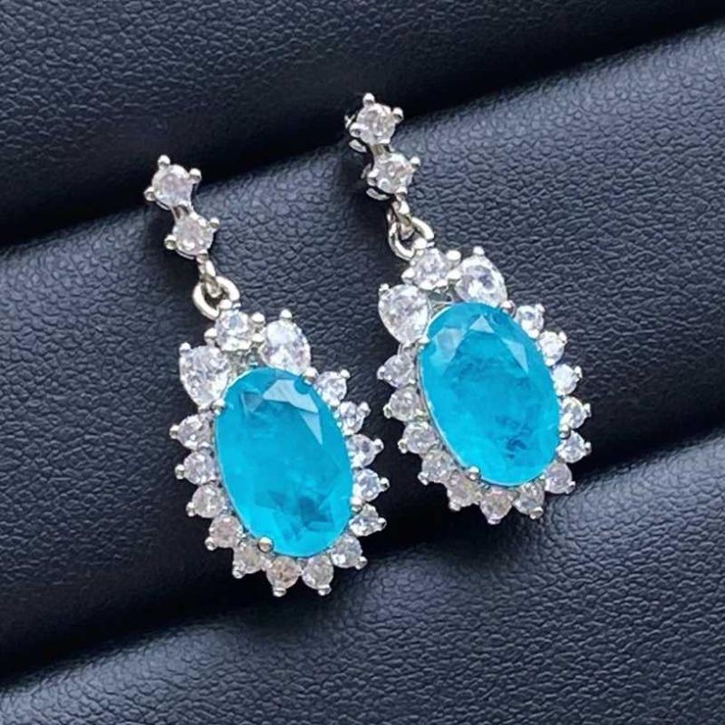 Sace Gems Clássico liga de cobre zircão anel brincos pingente colar conjuntos de jóias presentes festa de casamento